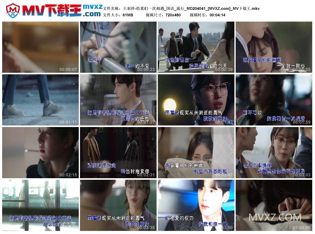 王羽泽-给我们一次相遇_国语_流行_MD204041